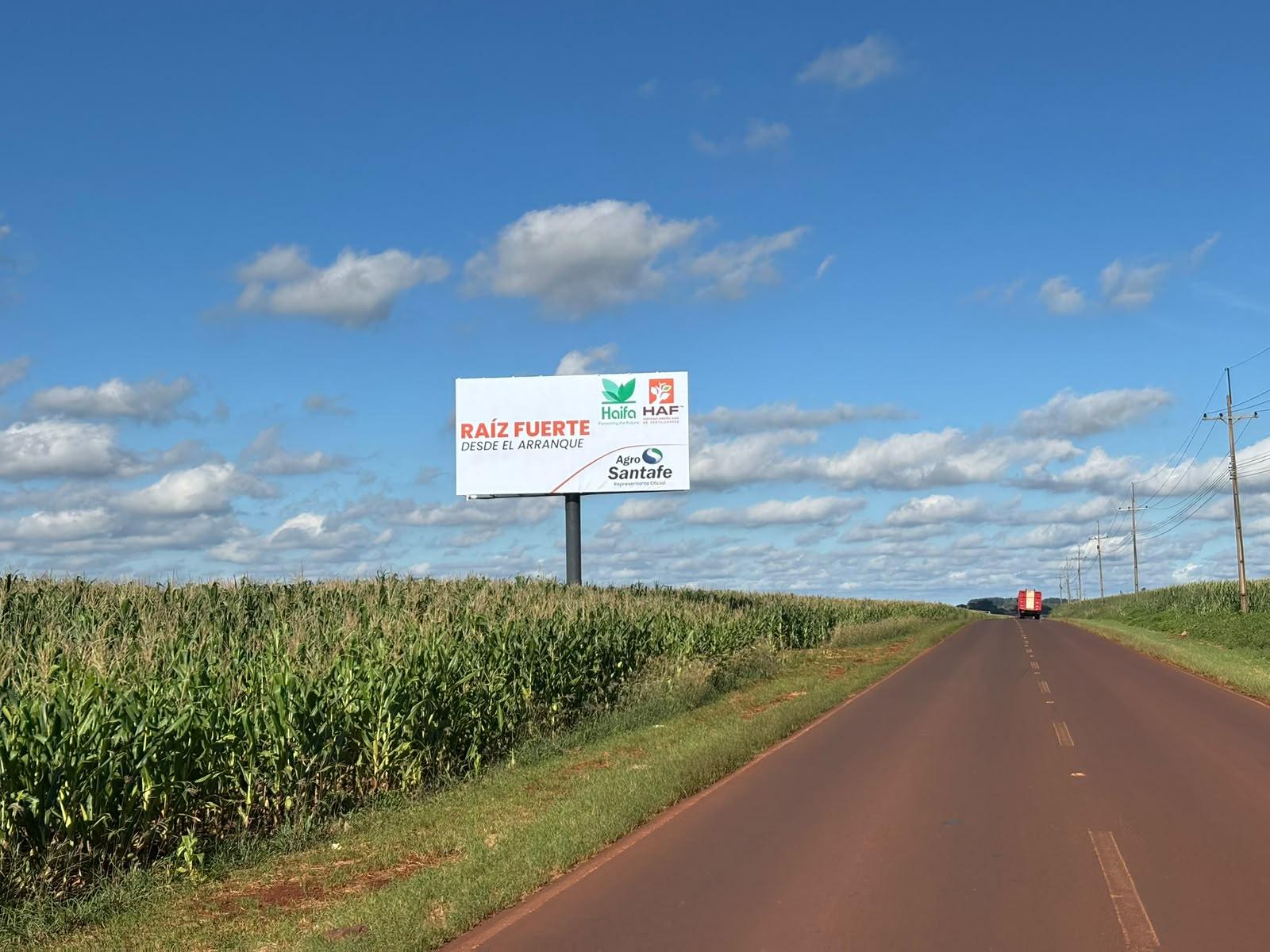Campaña de publicidad exterior en Paraguay